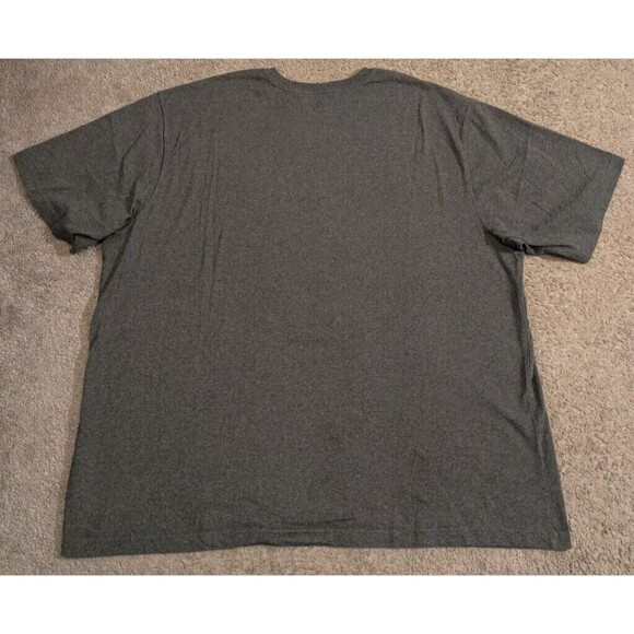 Carhartt Loose Fit Gray Pocket Short Sleeve T-Shirt Distressed Men's 4XL - Picture 3 of 6